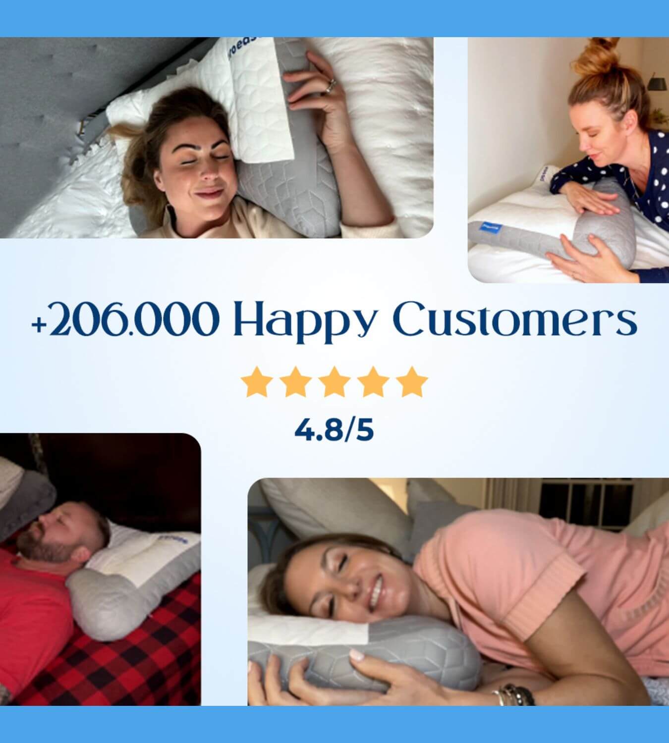 Anti-Snoring Deep Sleep Pillow